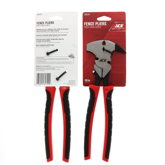 Ace Hardware #2065720 10" Multi-Purpose Fence Pliers ~ 2-Pack