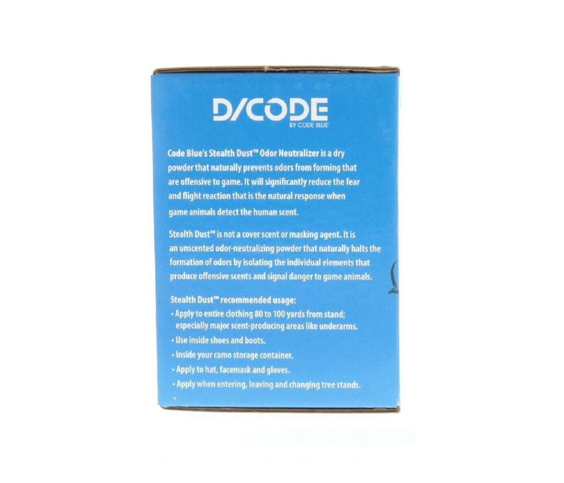 Code Blue #OA1371 D/Code Stealth Dust Odor Neutralizer 4 oz