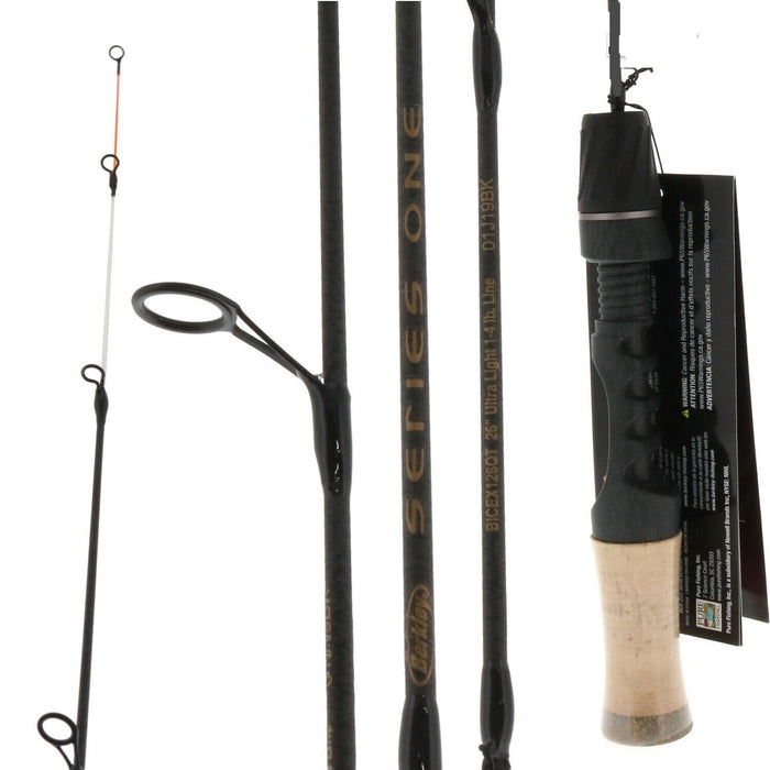 Berkley #BICEX126QT One Series Quick Tip 26" Ultra Light Spinning Fishing Rod