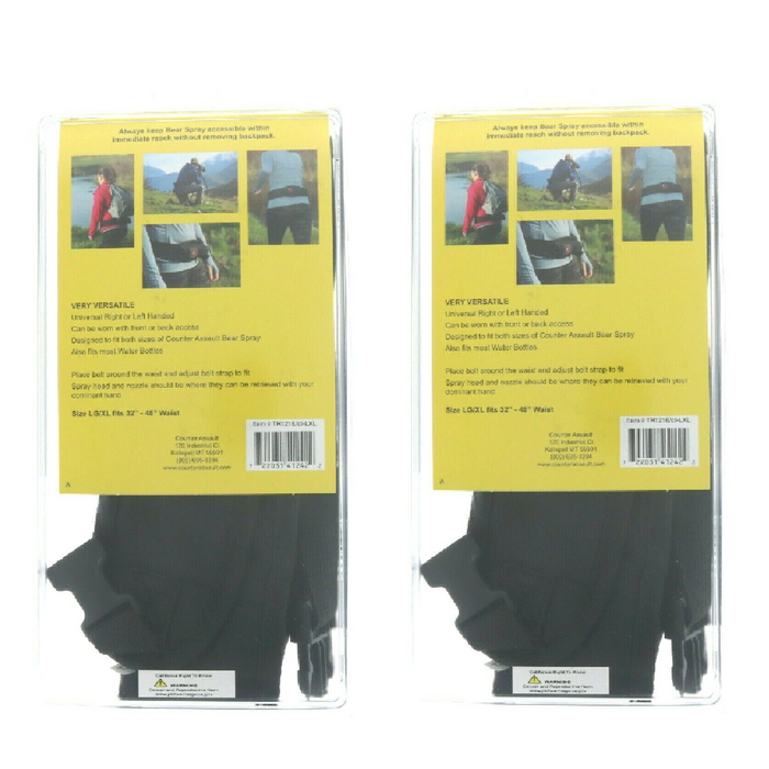 Counter Assault #TR1218/cl-LXL Trail Runner Holster Belt Neoprene L / XL