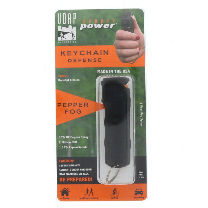 UDAP 10% OC Pepper Power Self Defense Keychain Spray Fogger