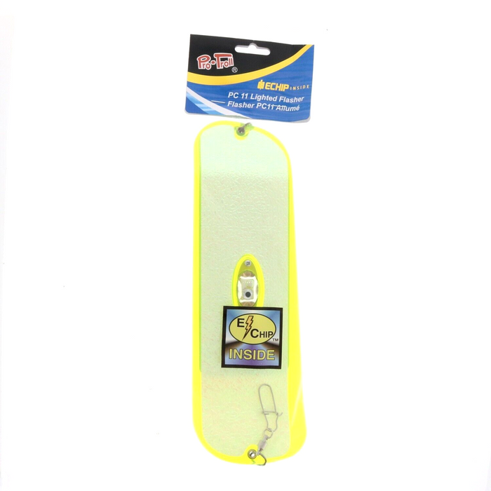 Pro Troll #PFP11-106 Lighted Glow Chartreuse 11" Flasher