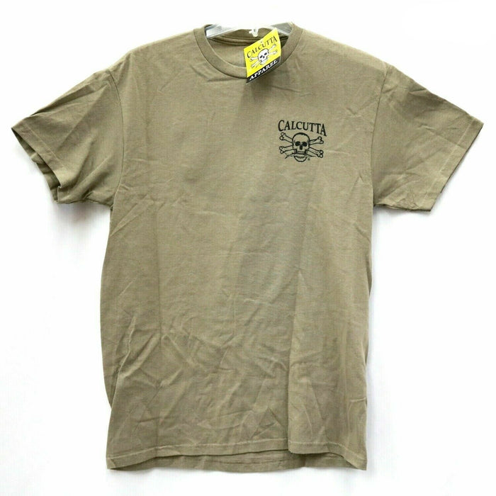 Calcutta #CBBBRM Men's Fishing Bait Logo T-Shirt Short Sleeve ~ Size Medium