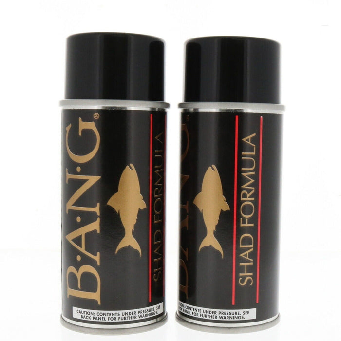 Bass Assassin #5-SHD   Bang Fish Attractant Aerosol, Shad, 5 Oz. ~ 2-Pack