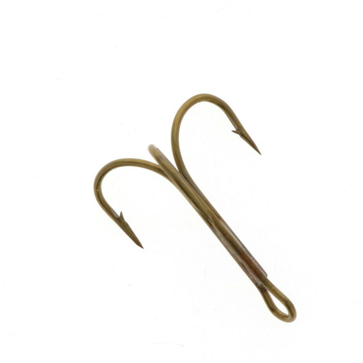 Mustad #3551-BR-8/0-25 Terminal Fishing Treble Hooks With Barbs 8