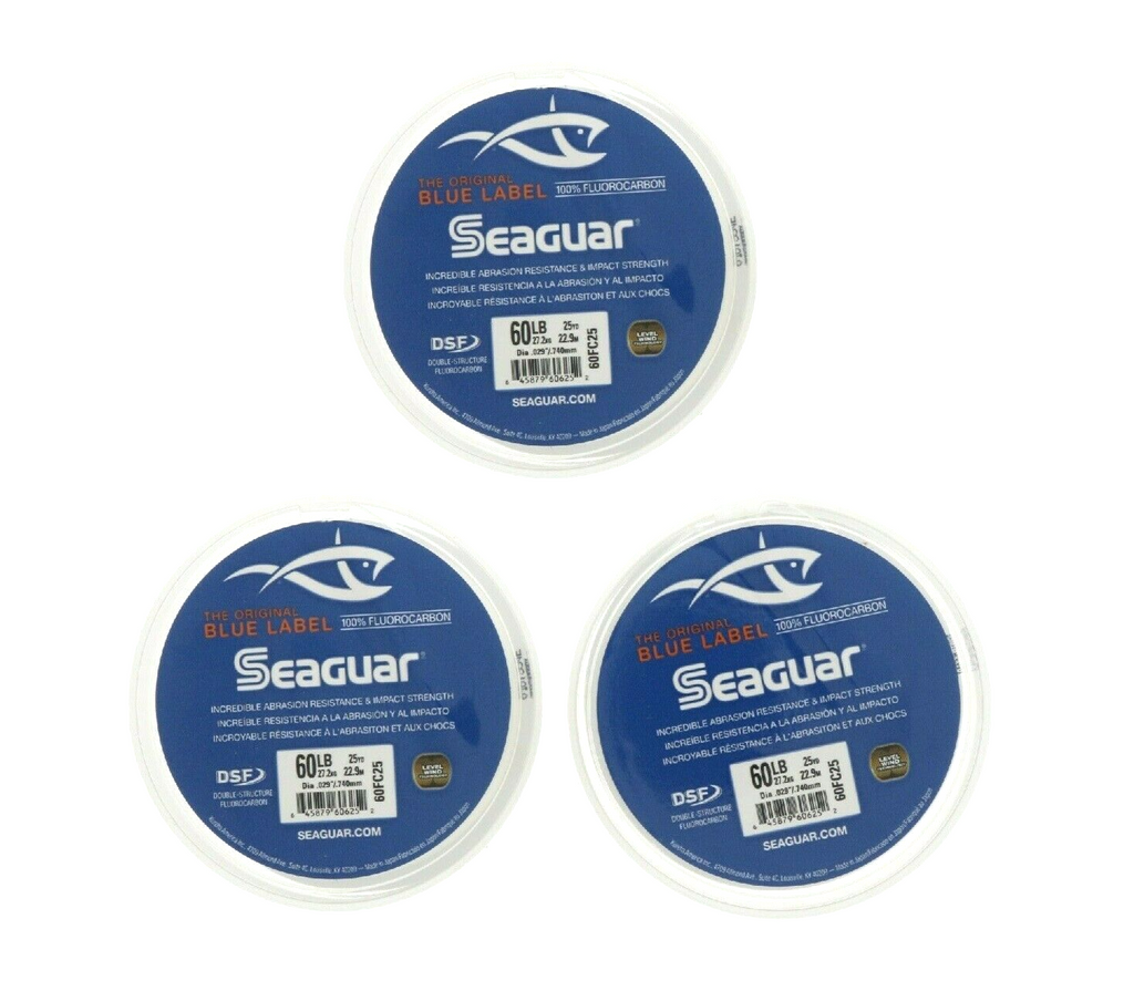Seaguar #60FC25 The Original Blue Label 100% Fluorocarbon Leader