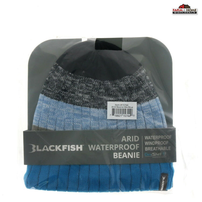 Blackfish #15744 Waterproof Striped Beanie Hat