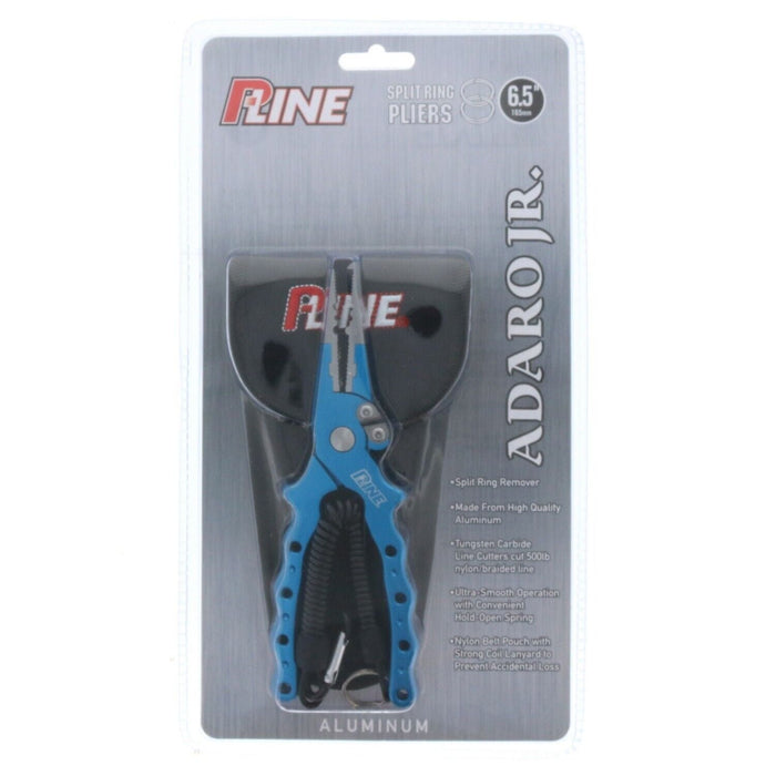 P-Line #PAJS-6.5-BLUE Adaro Junior Split Ring Fishing Plier Tool ~ Blue