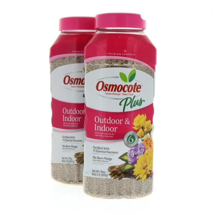 Osmocote #274250    Indoor Outdoor Plant Food Fertilizer 2lbs ~ 2-Bottles