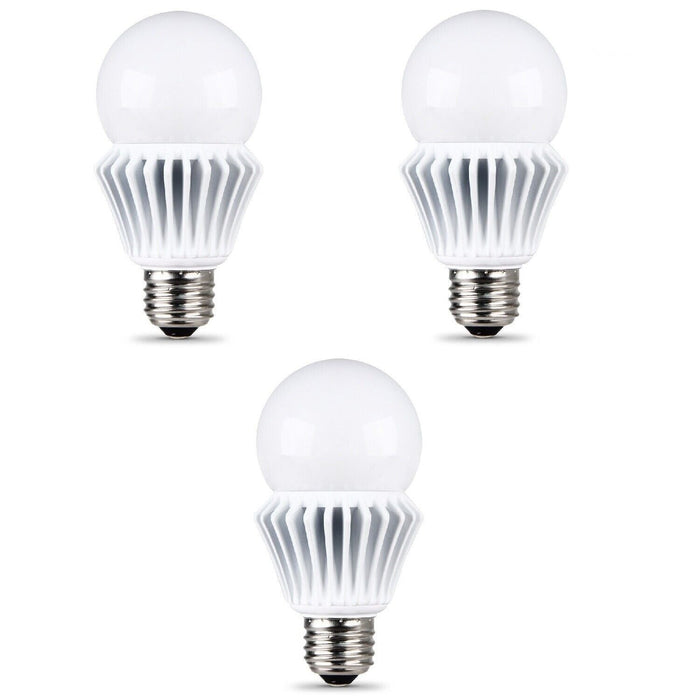 Feit Electric #BPA19HEX1100/827 75 Watt Replacement Light Bulb LED Soft White Dimmable A19 ~ 3-Pack