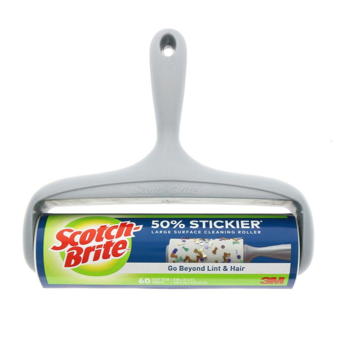 Scotch Brite Large Surface Lint Roller & 60 Sheets Filler