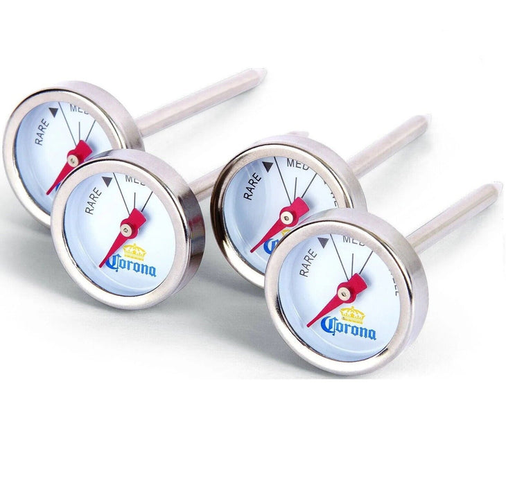 Corona #CST-12-3044 Stainless Steel Steak Thermometers 4ct