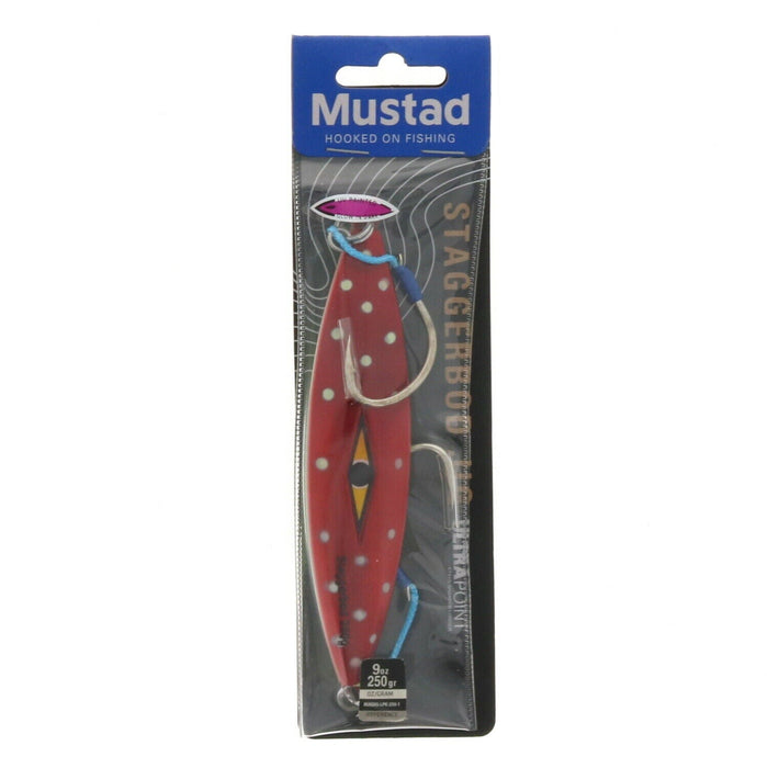 Mustad #MJIG05-LPK-250-1 Staggerbod Jig 9oz Ultra Point