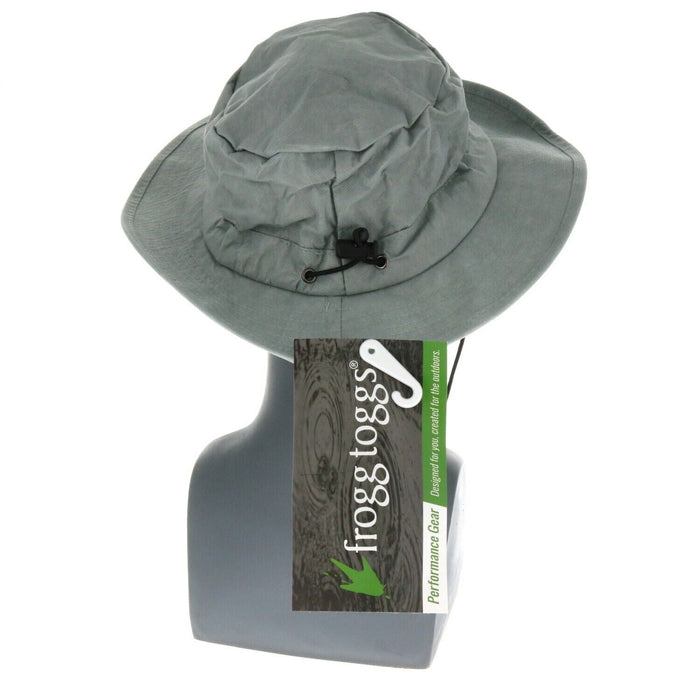 Frogg Togg #FTH101-07 Bucket Hat Cap Waterproof Gray