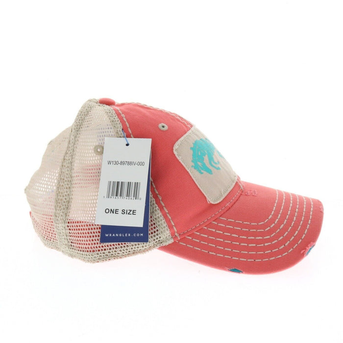 Wrangler #W130-89788IV Women's Horse Logo Baseball Hat