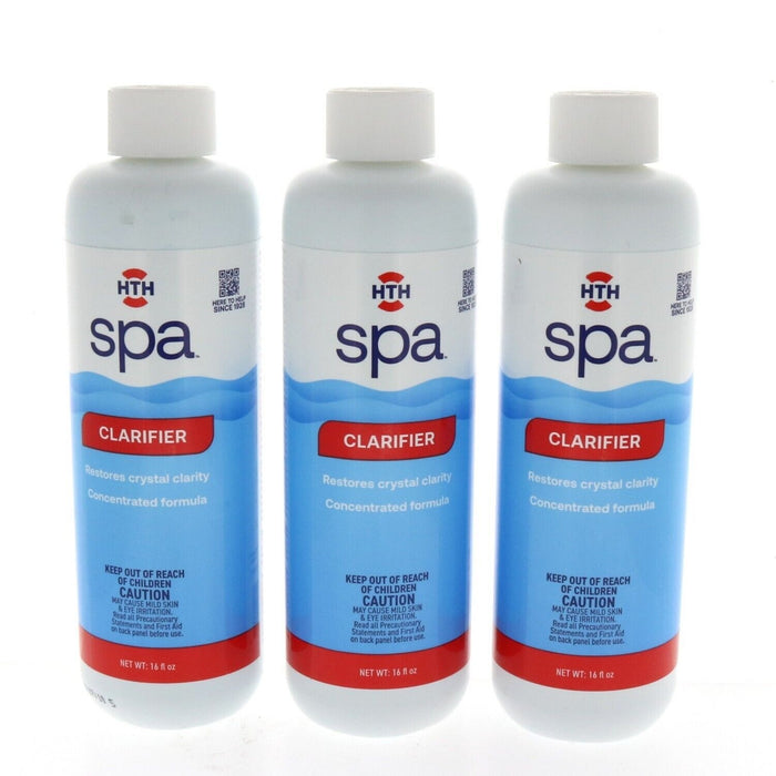 HTH #5922377 Clear Result Spa & Hot Tub Clarifier Water Treatment 16oz ~ 3-Pack