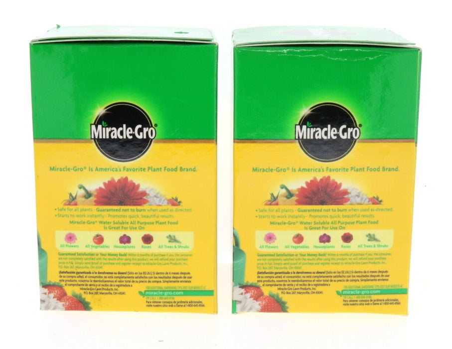 Miracle Gro All-Purpose Plant Food Fertilizer 1lb ~ 2-Pack ~ 2lbs Total