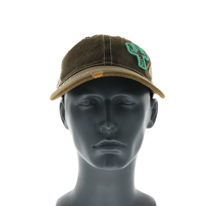 Wrangler #W130-89790BK-000 Cactus Distressed "Long Live Cowgirls" Baseball Cap