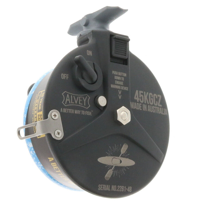 Alvey #45KGCZ Adventurer Blue Kayak Reel