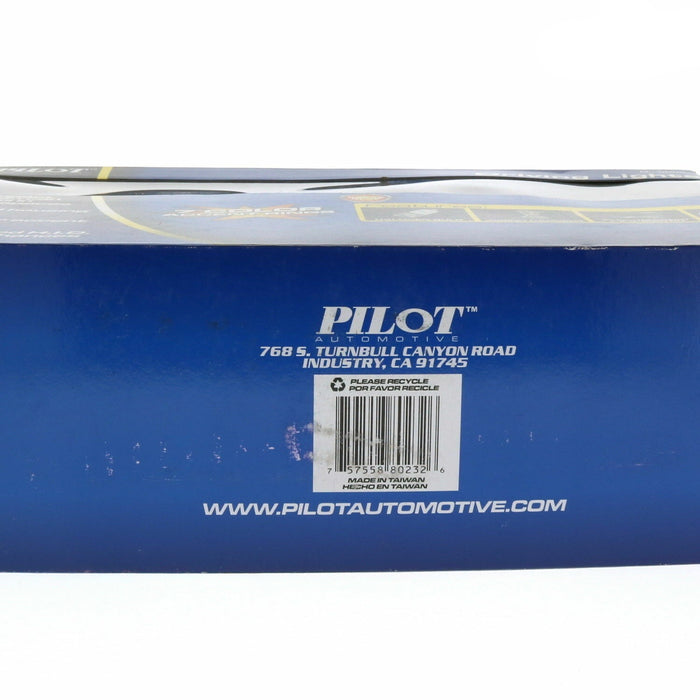 Pilot Automotive #PL-1058M Driving Lights Halogen Rectangle Head Light Kit