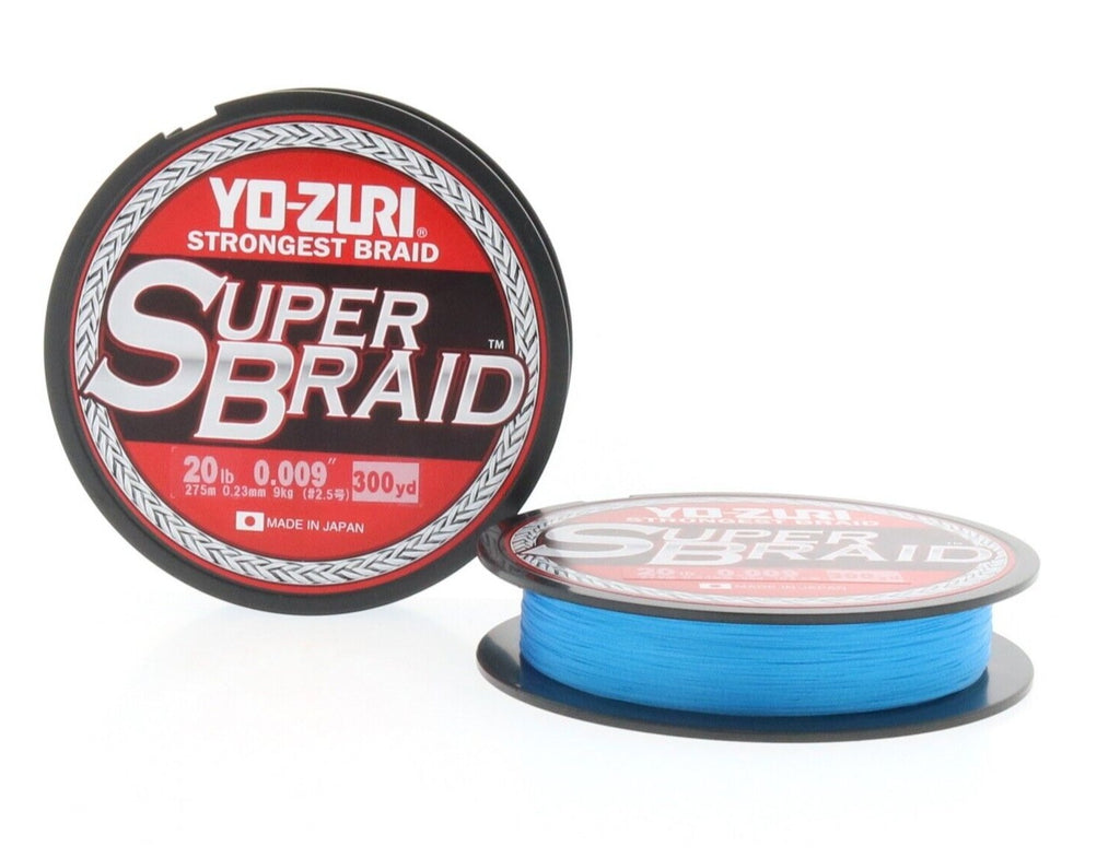 Yo-Zuri #R1266-B Super Braid Fishing Line 20lb 300yds Blue ~ 2