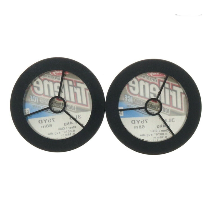 Berkley #TFIPS3-15    Trilene 100% Fluorocarbon Ice 3lbs. 75yd. Fishing Line Clear ~ 2-Pack