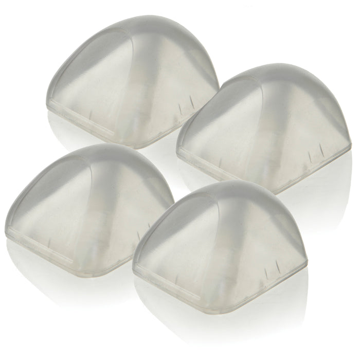 Dreambaby #L839A Clear Soft Rubber Corner Cushions 4 pk ~ 2Pack ~ 8 Total