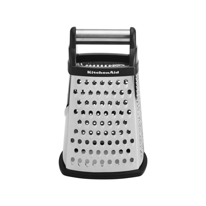 KitchenAid KN292OSOBA   Black/Silver Stainless Steel Box Grater ~ NEW