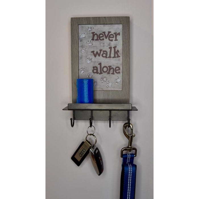 Hi-Jack #206 11 in. H X 3.5 in. W X 6.25 in. L Gray Metal/Wood Decor/Frame/Key Holder