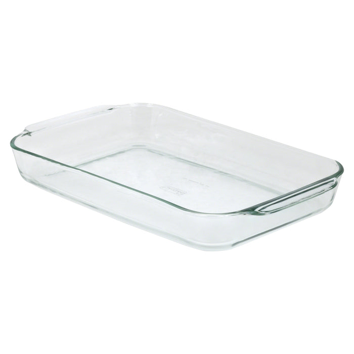 Pyrex #6001040 10 in. W X 15 in. L Baking Dish Clear