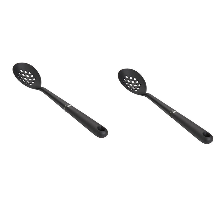 OXO Good Grips #1191300 Black Nylon Slotted Spoon ~ 2-Pack