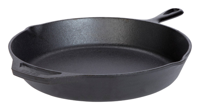 Lodge Logic #L10SK3 Cast Iron Skillet 12.31 in. Black