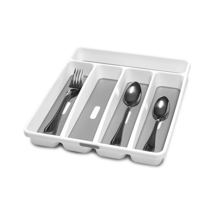 Madesmart #29105 1.9 in. H X 11.4 in. W X 12.9 in. D Plastic Silverware Tray