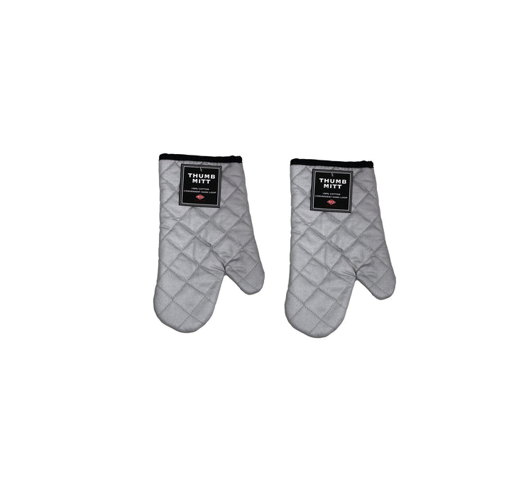 Ritz #57599 Silver Cotton Oven Mitt ~ 2-Pack