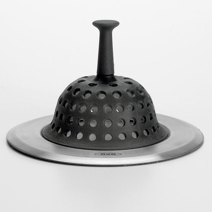 OXO Good Grips #1308200 Satin Silicone Kitchen Sink Strainer