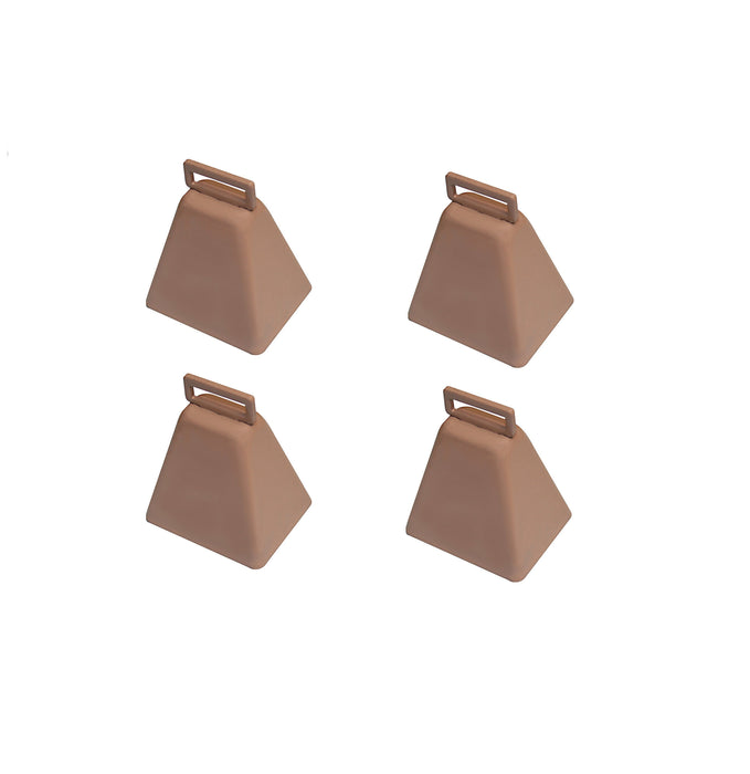 SpeeCo #S90071000 Steel 2-13/16 in. H Copper Cowbell ~ 4-Pack