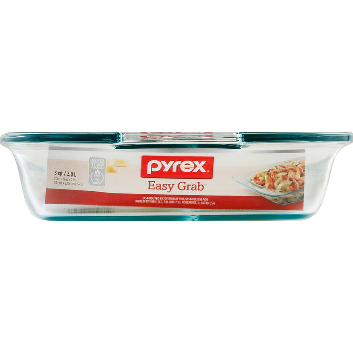 Pyrex #1085782 9 in. W X 16 in. L Oblong Dish Clear