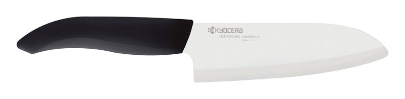 Kyocera #FK-140WHACE 5-1/2 in. L Ceramic Santoku Knife 1 Piece