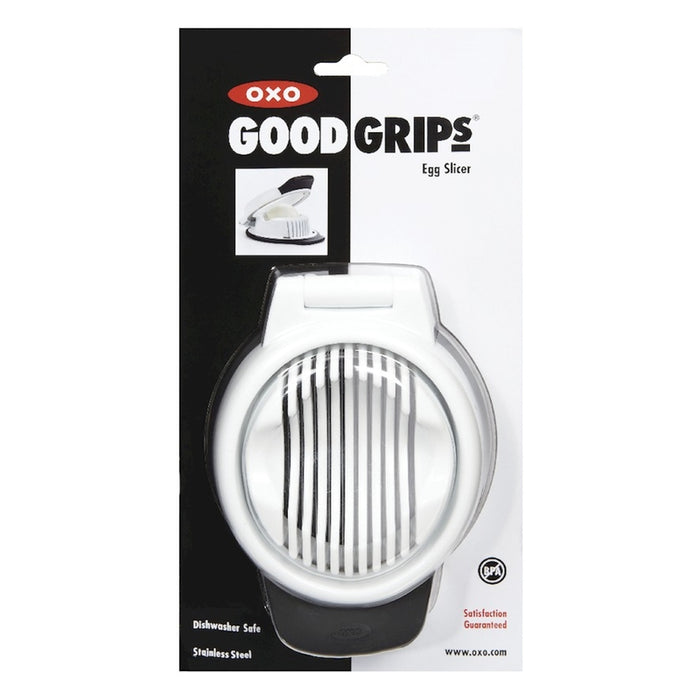 OXO Good Grips #1271080 White Stainless Steel Egg Slicer