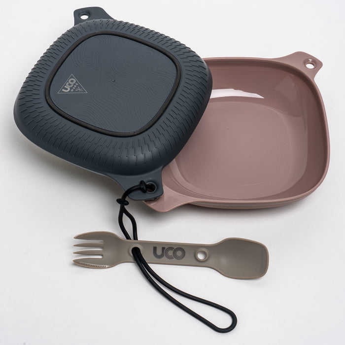 UCO # F-MK-CORE4PC Gray Mess Kit 2.2 in. H X 6.7 in. W X 6.7 in. L 4-Piece