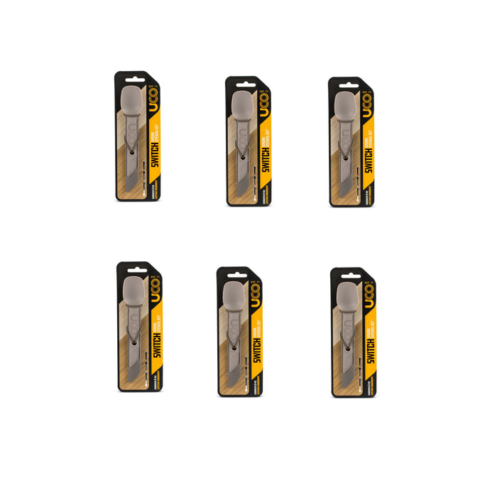 UCO #F-SP-SWITCH Switch Camping Flatware 7 in. L ~ 6-Pack