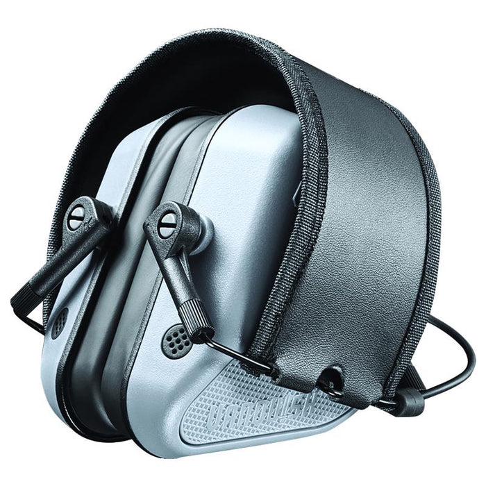 Champion #40978 Black/Gray Plastic Electronic Muff Hearing Protection 4 in.