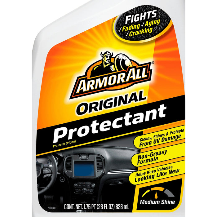 Armor All #10228 Original Plastic/Rubber/Vinyl Protectant Spray 28 oz ~ 2-Pack