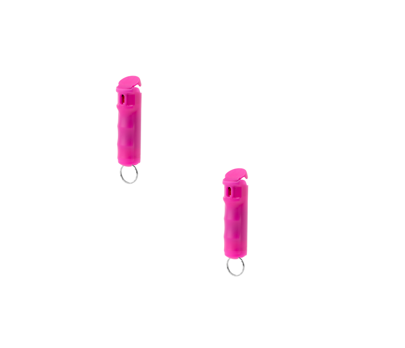 Mace #80787 Hot Pink Plastic Pocket Pepper Spray ~ 2Pack