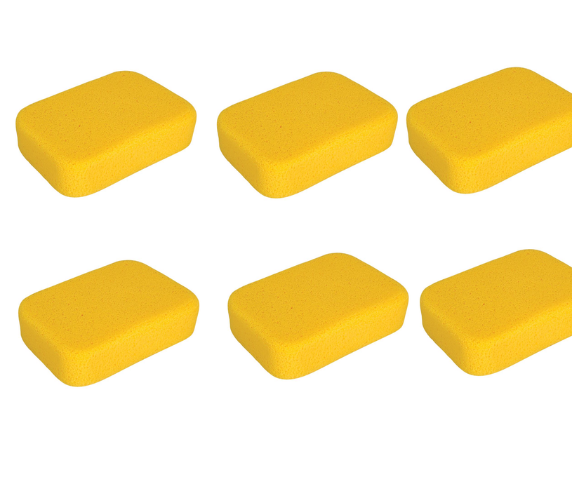 QEP #70005-24 No Scent Grout Cleaner Sponge ~ 6-Pack