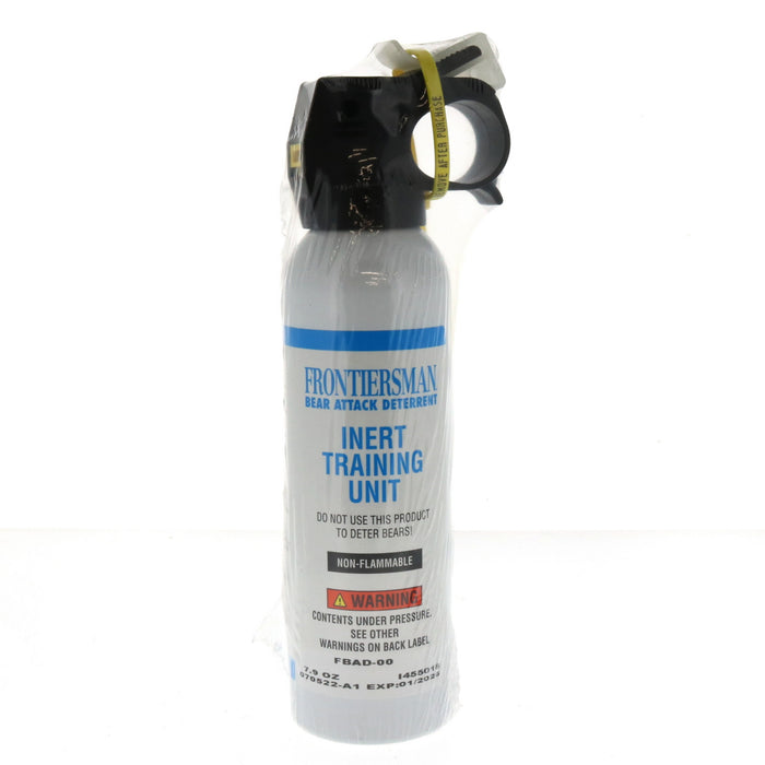 Frontiersman #FBAD-00 Bear Spray Training Canister ~ Inert Training Spray