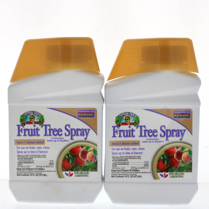 Bonide Fruit Tree Spray Concentrate 16 oz ~ 2-Pack