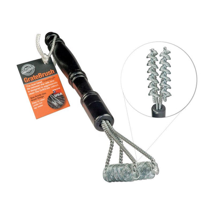 GrillGrate #GBRUSH Grill Brush 15 in. L X 4 in. W - Ships Before 2pm PST in 3-4 Business Days.