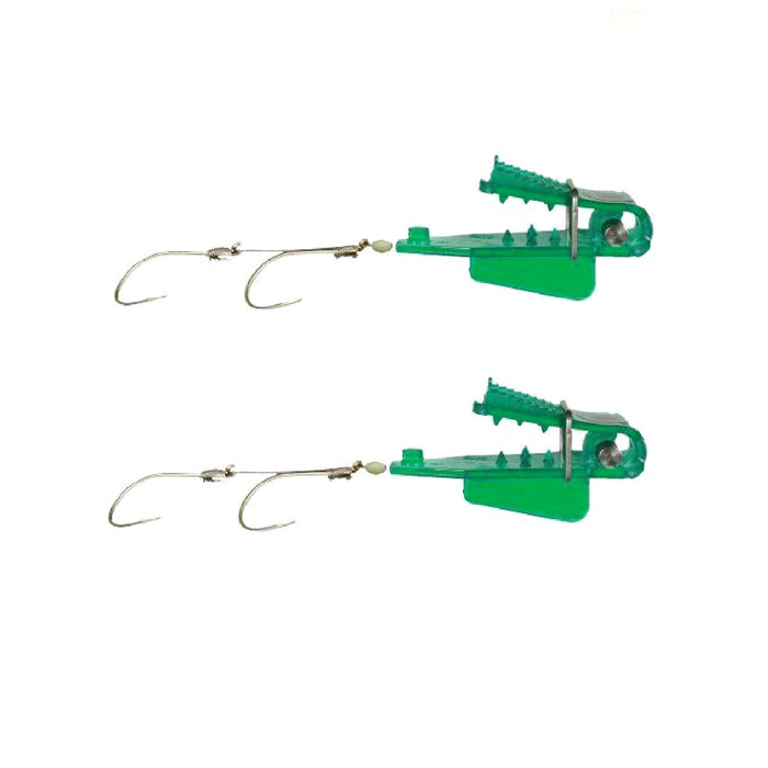 Pro-Troll #2306 Electronic Roto Chip Bait Holder Green ~ 2-Pack