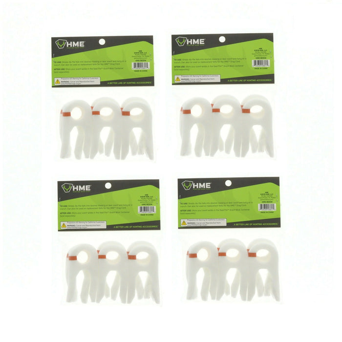 HME #HME-BDSW Big Dipper Scent Hunting Wicks ~ 4-Pack ~ 24 Wicks Total